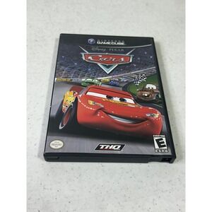 Disney Pixar Cars Nintendo GameCube GCN 2006 CIB THQ Racing Game DOL-GKJE-USA
